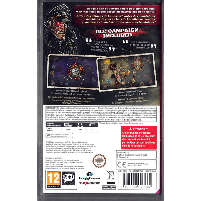 ACES OF THE LUFTWAFFE SQUADRON EXTENDED EDITION SWITCH
