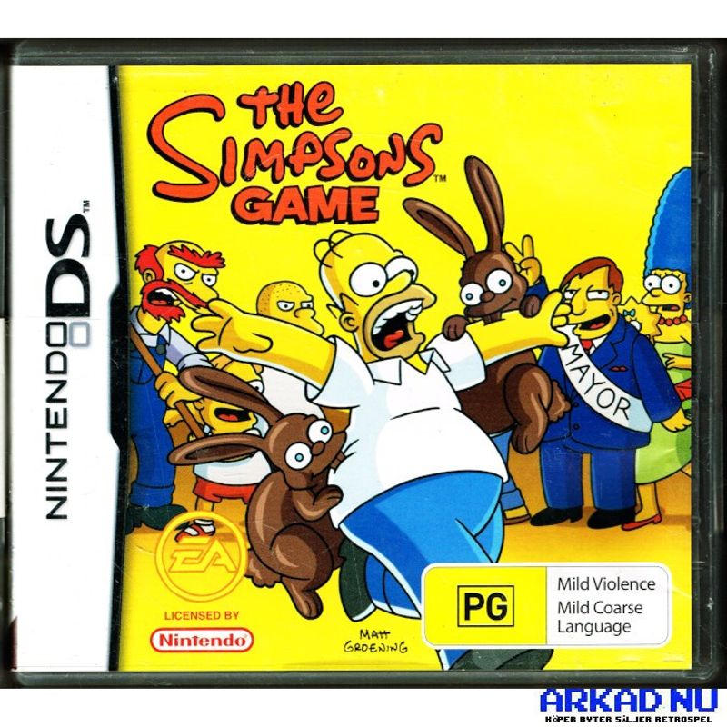 THE SIMPSONS GAME DS