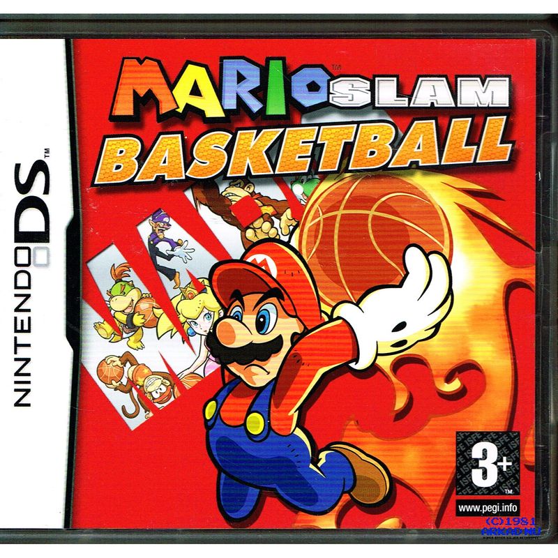 MARIO SLAM BASKETBALL DS