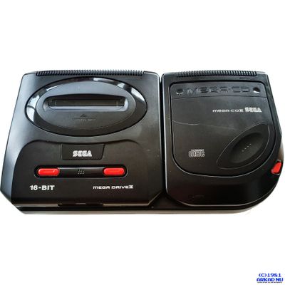 SEGA MEGA-CD II + MEGA DRIVE II