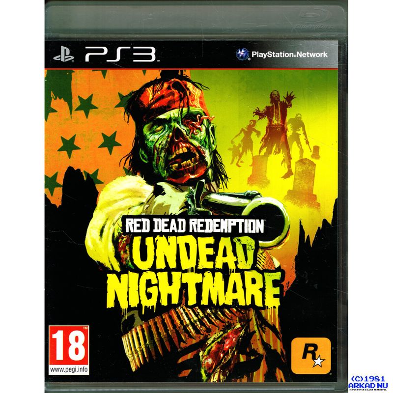 RED DEAD REDEMPTION UNDEAD NIGHTMARE PS3