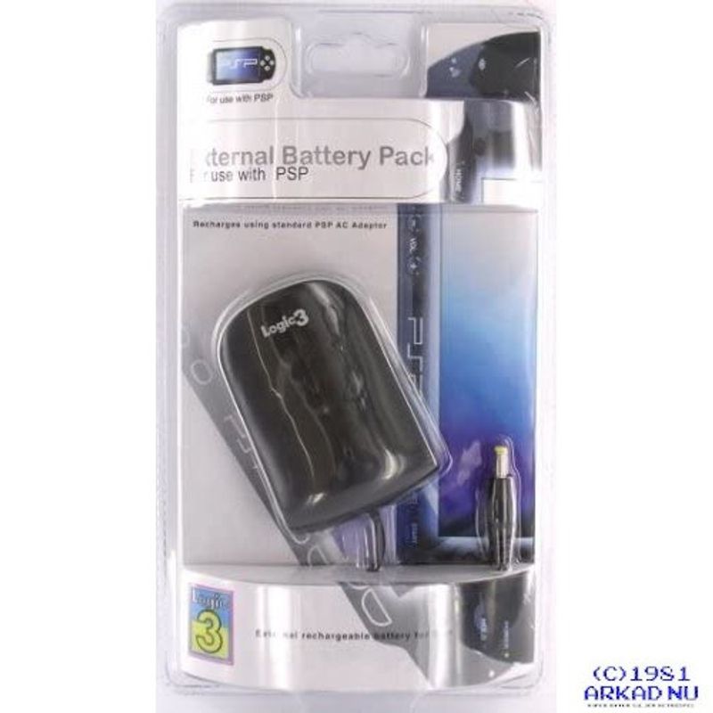 LOGIC 3 EXTERNAL BATTERY PACK PSP