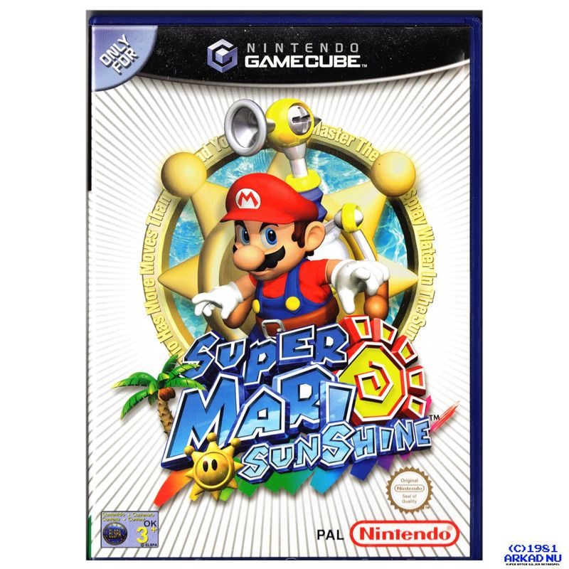 SUPER MARIO SUNSHINE GAMECUBE