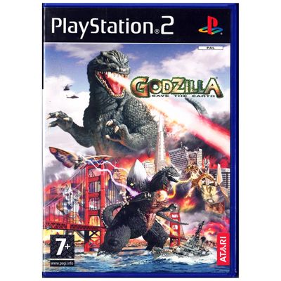GODZILLA SAVE THE EARTH PS2