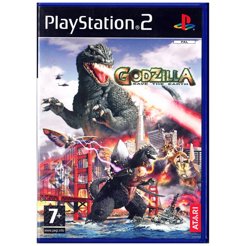 GODZILLA SAVE THE EARTH PS2
