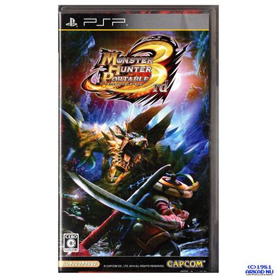 MONSTER HUNTER PORTABLE 3RD PSP