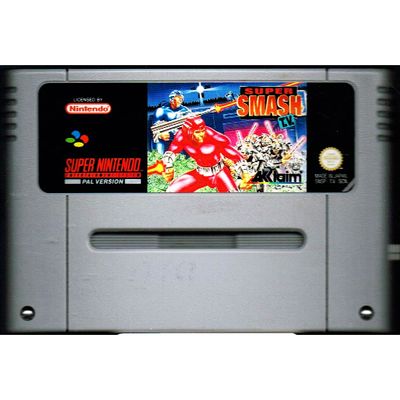 SUPER SMASH TV SNES SCN YAPON