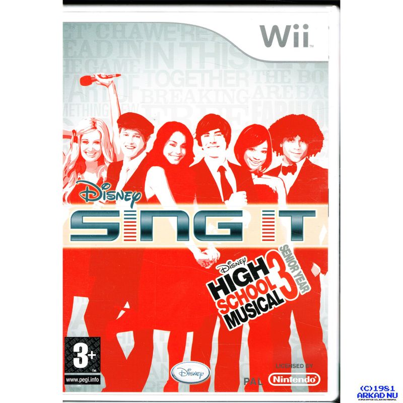 HIGH SCHOOL MUSICAL 3 SENIOR YEAR DANCE WII