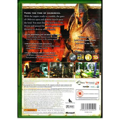 ELDER SCROLLS IV OBLIVION XBOX 360