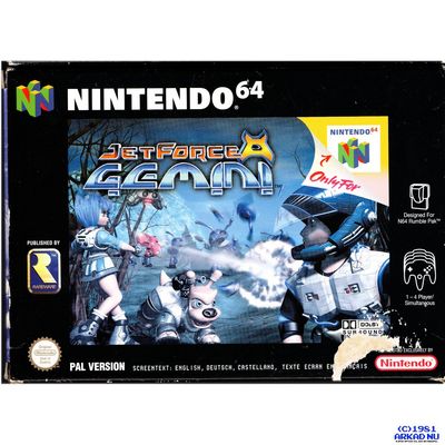 JET FORCE GEMINI N64 NINTENDO 64