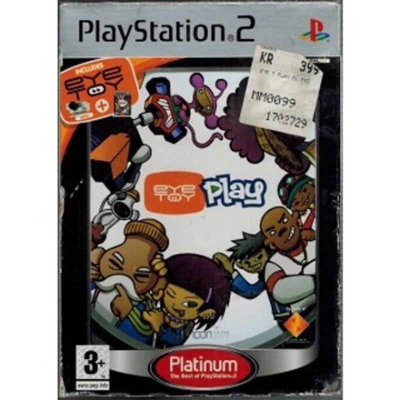 EYETOY PLAY INKLUSIVE KAMERA PS2