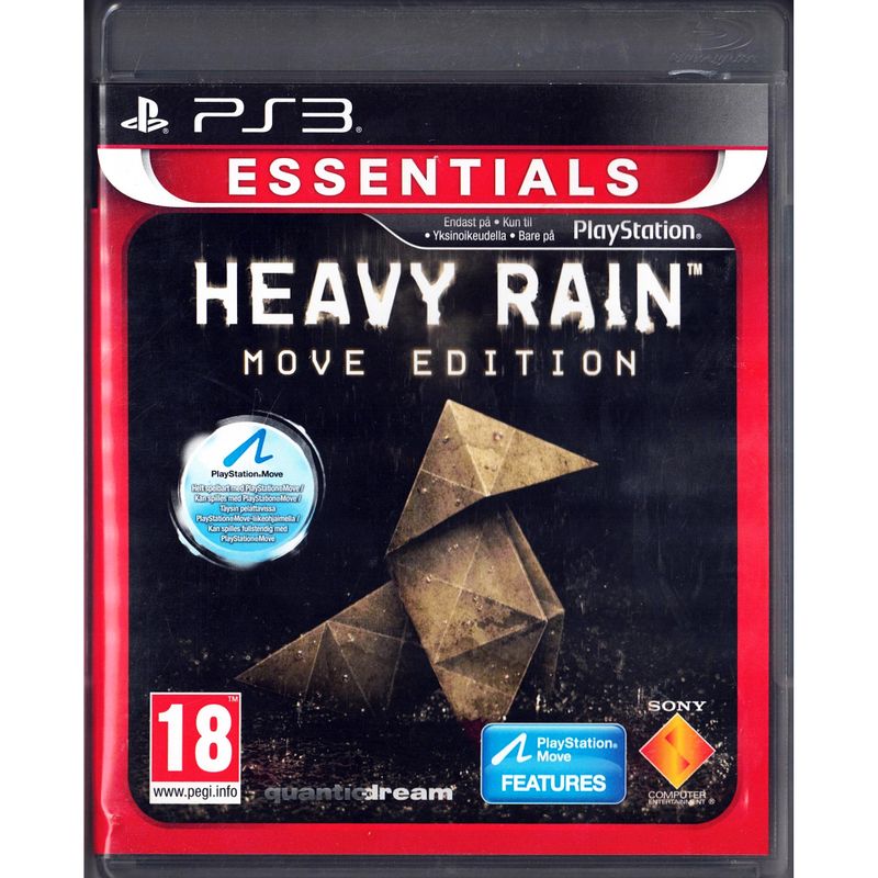 HEAVY RAIN MOVE EDITION PS3 ESSENTIALS