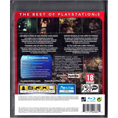 HEAVY RAIN MOVE EDITION PS3 ESSENTIALS