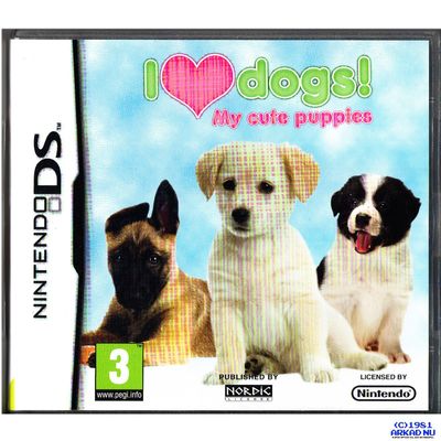 I LOVE DOGS MY CUTE PUPPIES DS