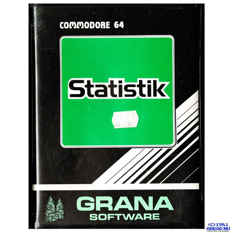 STATISTIK C64 KASSETT