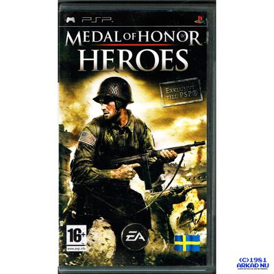 MEDAL OF HONOR HEROES PSP