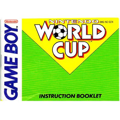 NINTENDO WORLD CUP GAMEBOY SCN