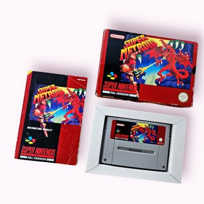 SUPER METROID SNES SCN