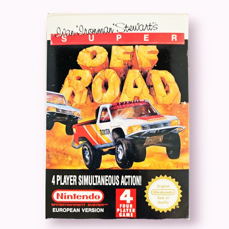 IVAN IRONMAN STEWARTS SUPER OFF ROAD NES SCN