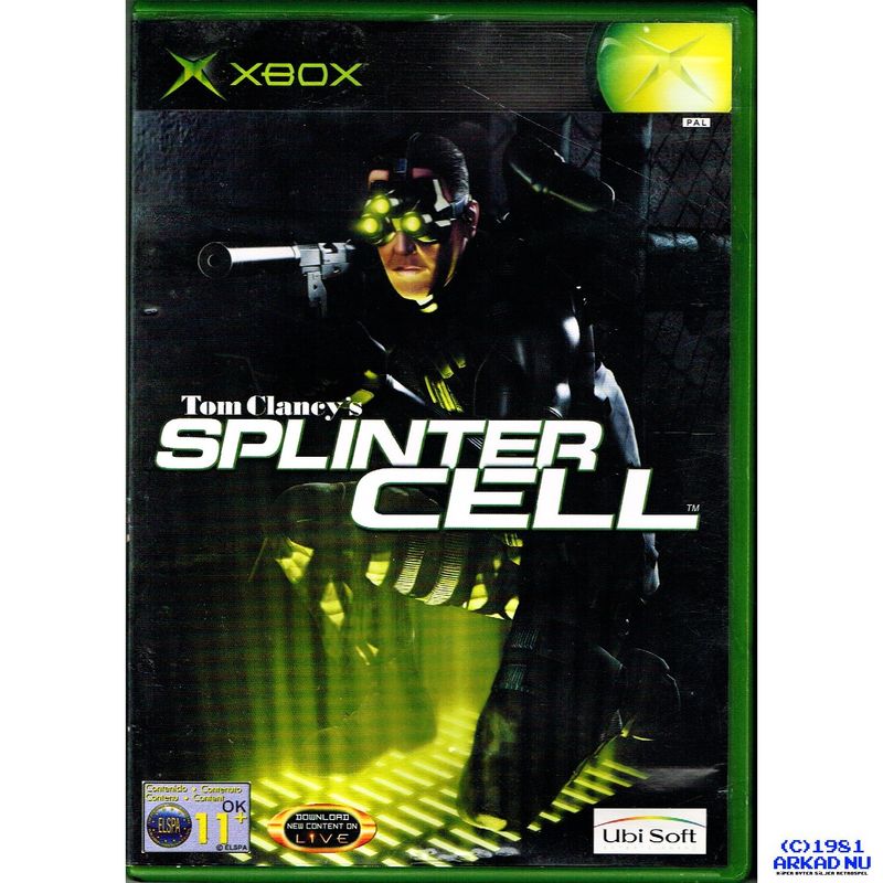 SPLINTER CELL XBOX MED PRIMAS OFFICIAL HINT BOOK