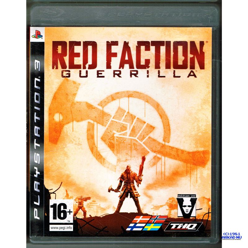 RED FACTION GUERRILLA PS3