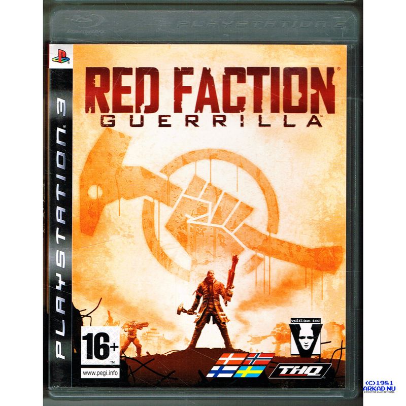 RED FACTION GUERRILLA PS3