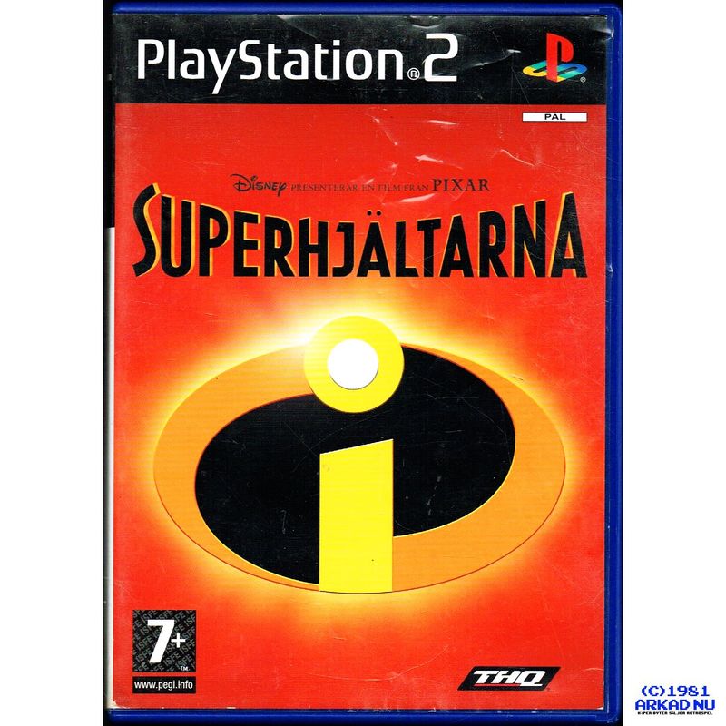 SUPERHJÄLTARNA PS2