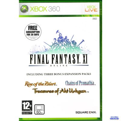 FINAL FANTASY XI ONLINE XBOX 360