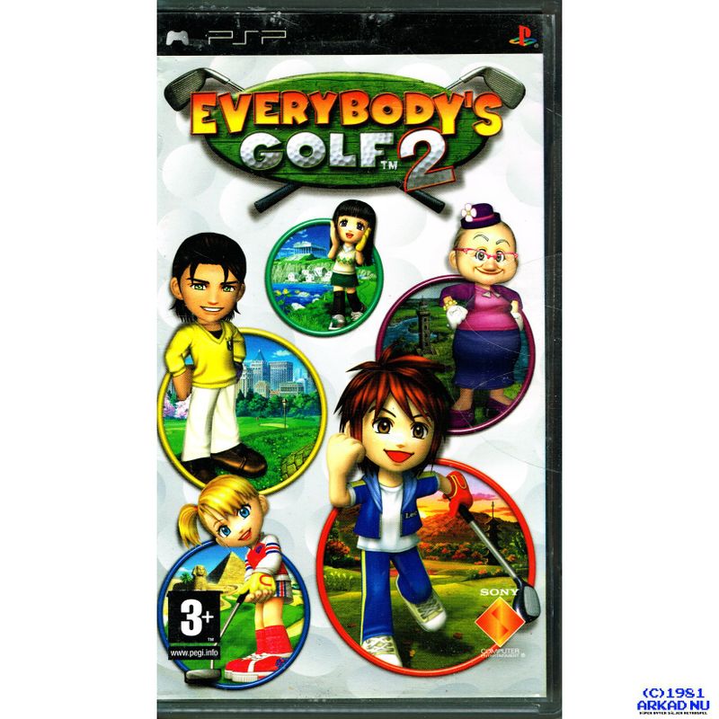 EVERYBODYS GOLF 2 PSP PROMO