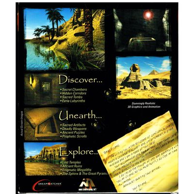 RIDDLE OF THE SPHINX AN EGYPTIAN ADVENTURE PC BIGBOX