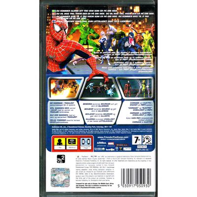 SPIDER-MAN FRIEND OR FOE PSP