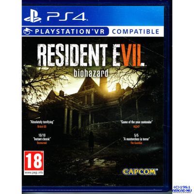 RESIDENT EVIL BIOHAZARD PS4