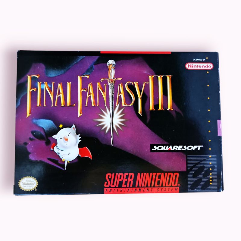 FINAL FANTASY III SNES NTSC USA