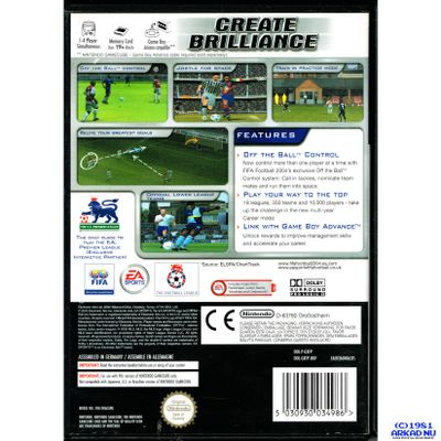 FIFA FOOTBALL 2004 GAMECUBE