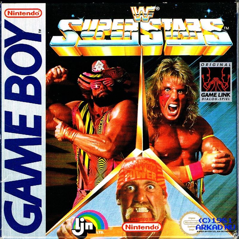 WWF SUPERSTARS GAMEBOY