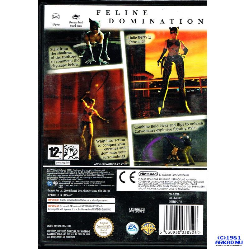 CATWOMAN GAMECUBE