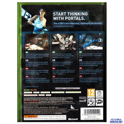 PORTAL 2 XBOX 360