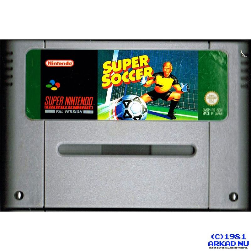 SUPER SOCCER SNES SCN