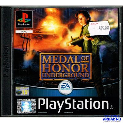 MEDAL OF HONOR UNDERGROUND PS1