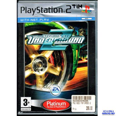 NEED FOR SPEED UNDERGROUND 2 PS2