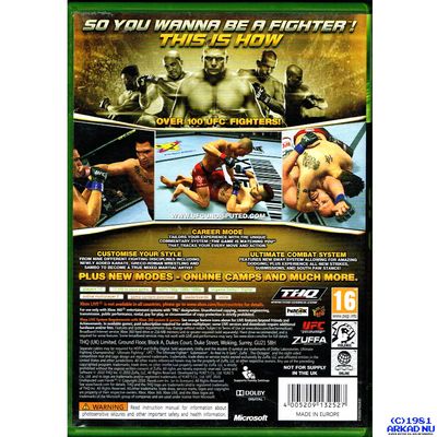 UFC UNDISPUTED 2010 XBOX 360