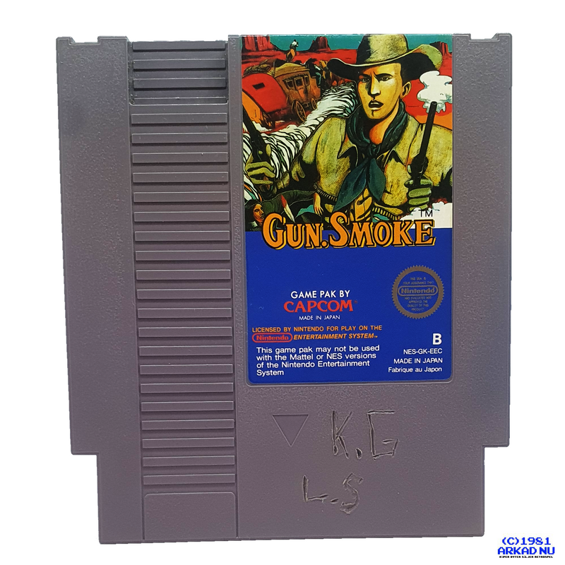 GUN SMOKE NES SCN