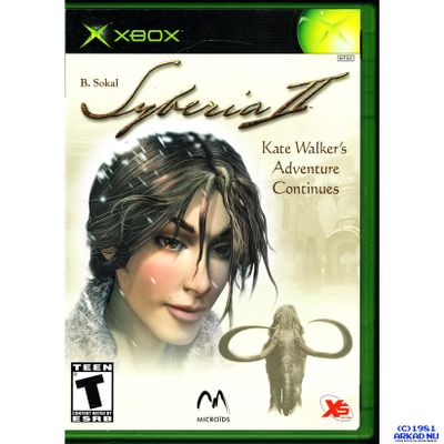 SYBERIA II XBOX NTSC USA