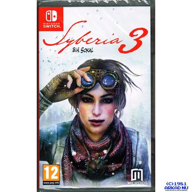 SYBERIA 3 SWITCH