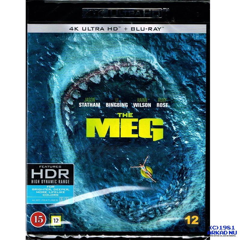 THE MEG 4K ULTRA HD + BLU-RAY