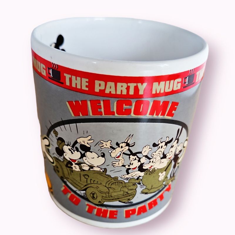 DISNEY MICKEY MOUSE THE PARTY MUG SUNBURST