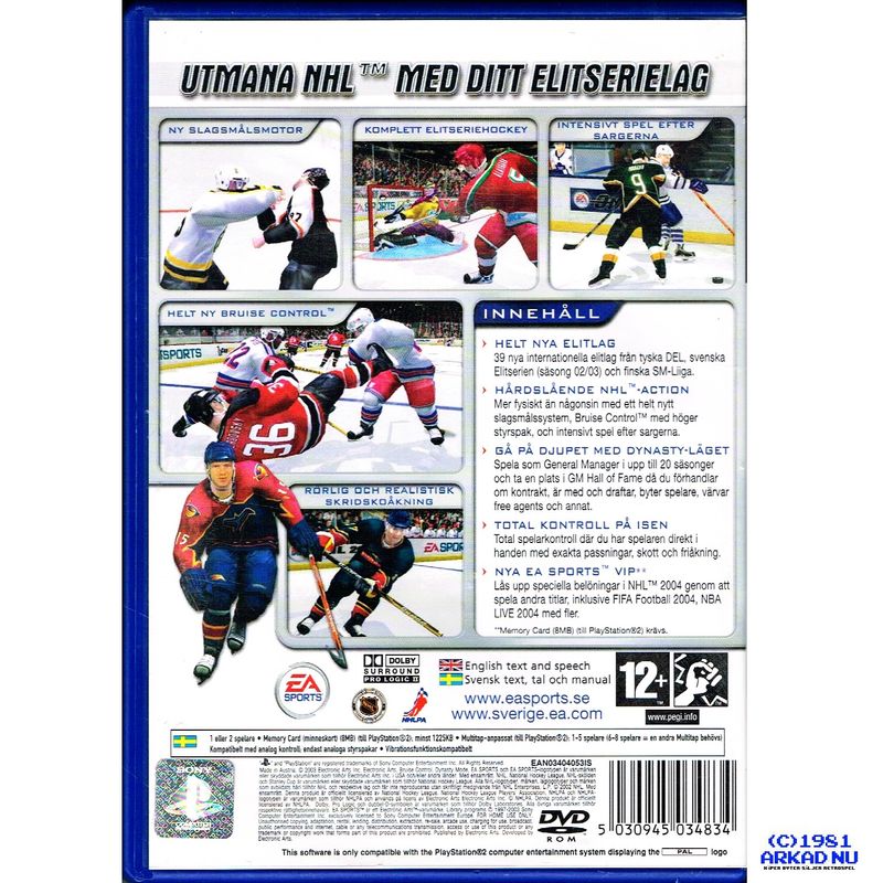 NHL 2004 PS2