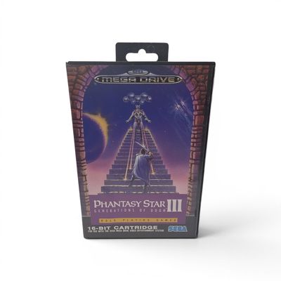 PHANTASY STAR III GENERATIONS OF DOOM MEGADRIVE