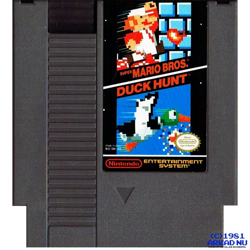 SUPER MARIO BROS / DUCK HUNT NES REV A