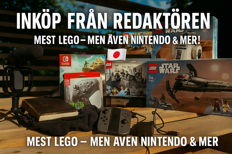 Tokyo Drift Shopping Spree! 🚗💨 LEGO Star Wars & Nintendo Haul från Isaks Japanresa #nintendo #lego